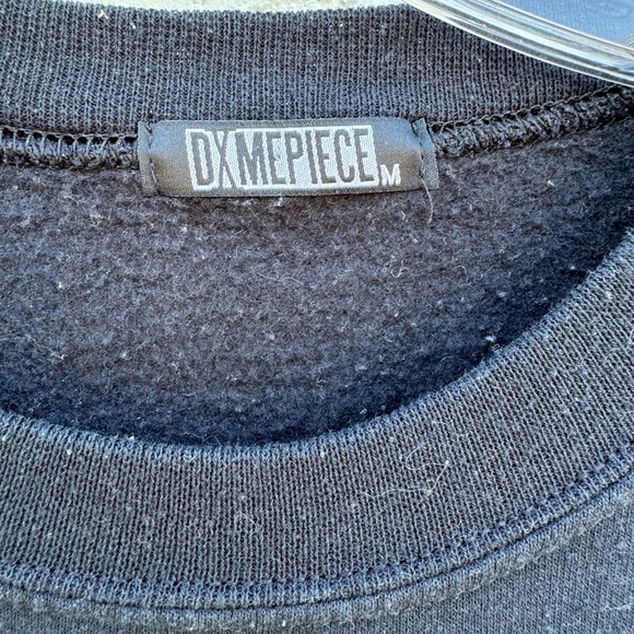 Dimepiece Graphic Sweatshirt with Skull and Symbol Print - Picture 2 of 2